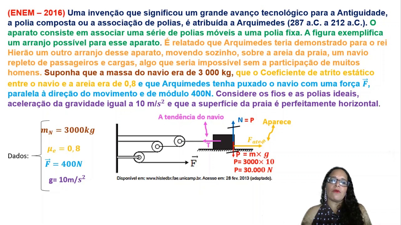 Questões de dinâmica 2