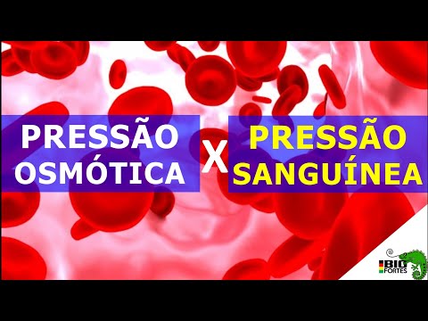 Pressão Osmótica X Pressão Sanguínea