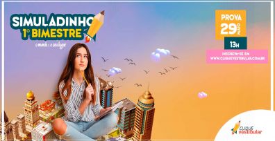 Clique vestibular lança 1º simuladinho