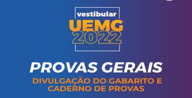 Gabarito UEMG - Provas de Conhecimento Gerais ocorreram no último domingo