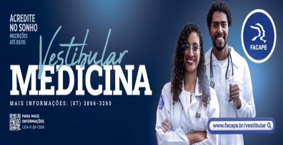 Facape abre inscrições para vestibular de Medicina