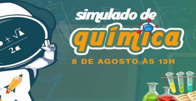 Vem ai o  simulado de química da prof Maria Tereza