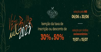 Vestibular 2023 recebe pedidos de isenção pelo NIS até quinta-feira (30)